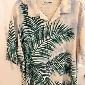 Tommy Bahama Tropical Green Leaf Shirt